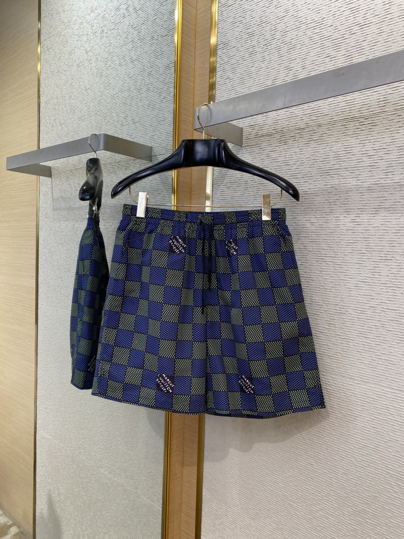 LV chequered shorts 6