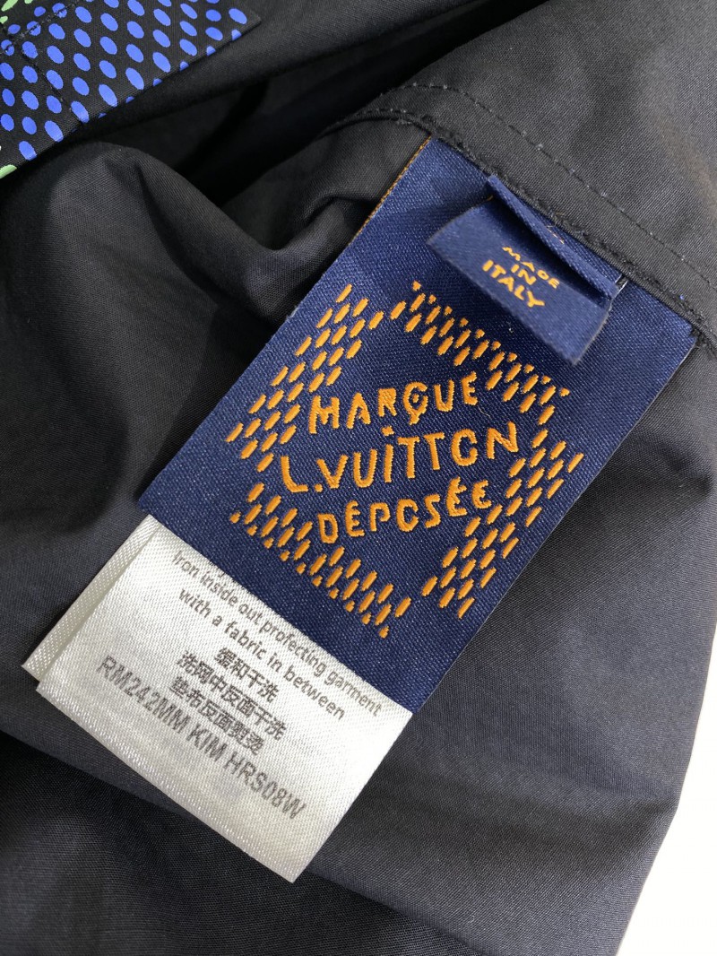 LV Checkered Short Sleeve Shirt 8