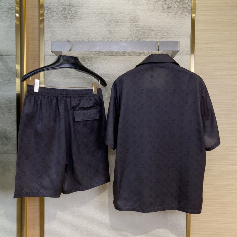 LV 3D Old Flower Shorts 1