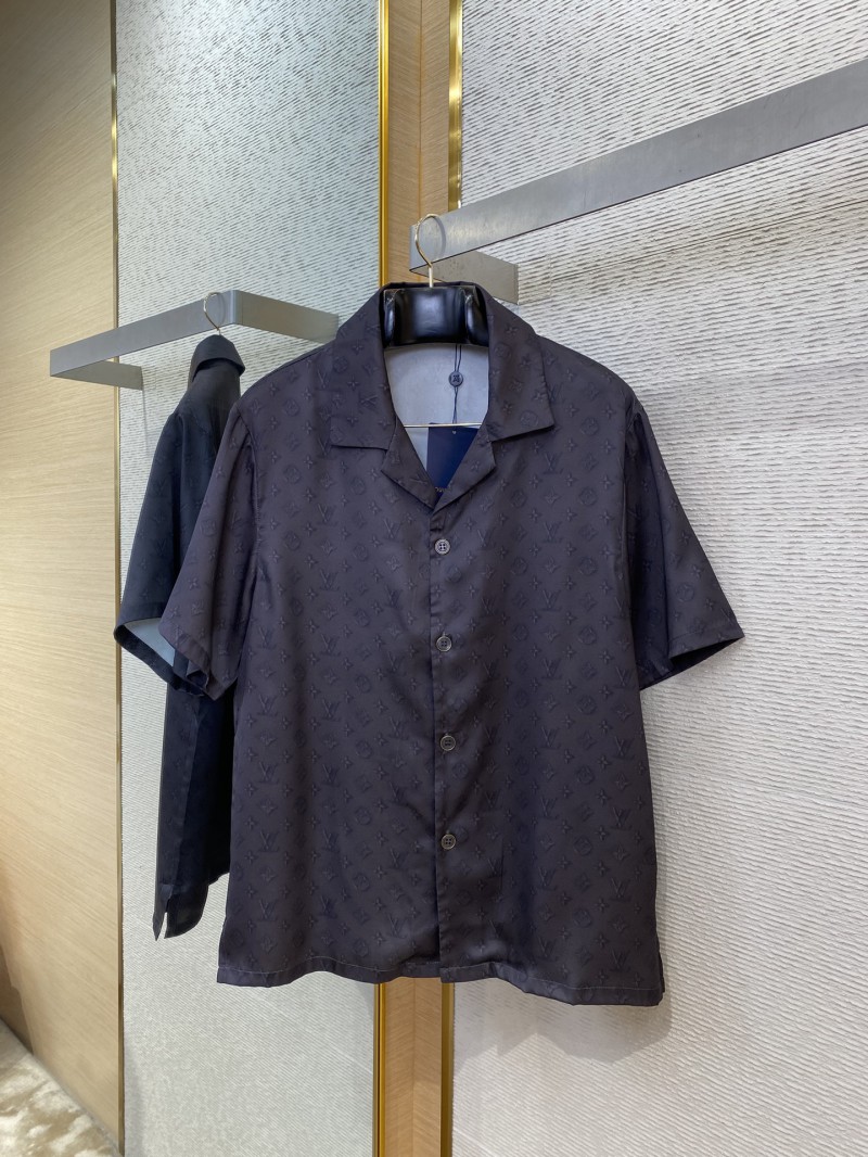 LV 3D Old Flower Short Sleeve Shirt 4