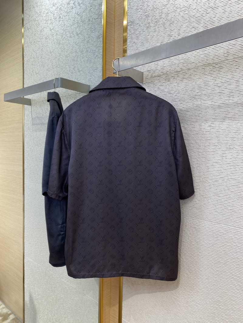 LV 3D Old Flower Short Sleeve Shirt 6