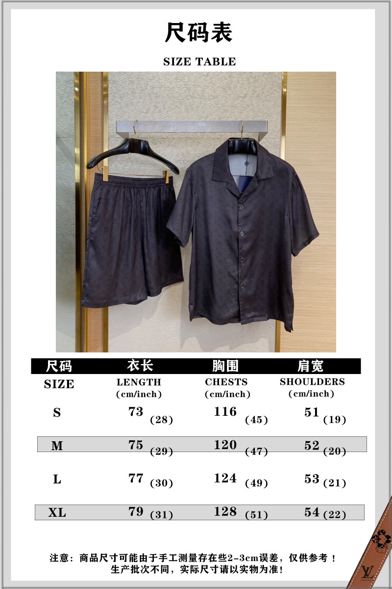 LV 3D Old Flower Short Sleeve Shirt 9