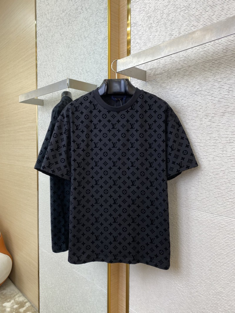 LV Flocked Short Sleeve T-Shirt 4