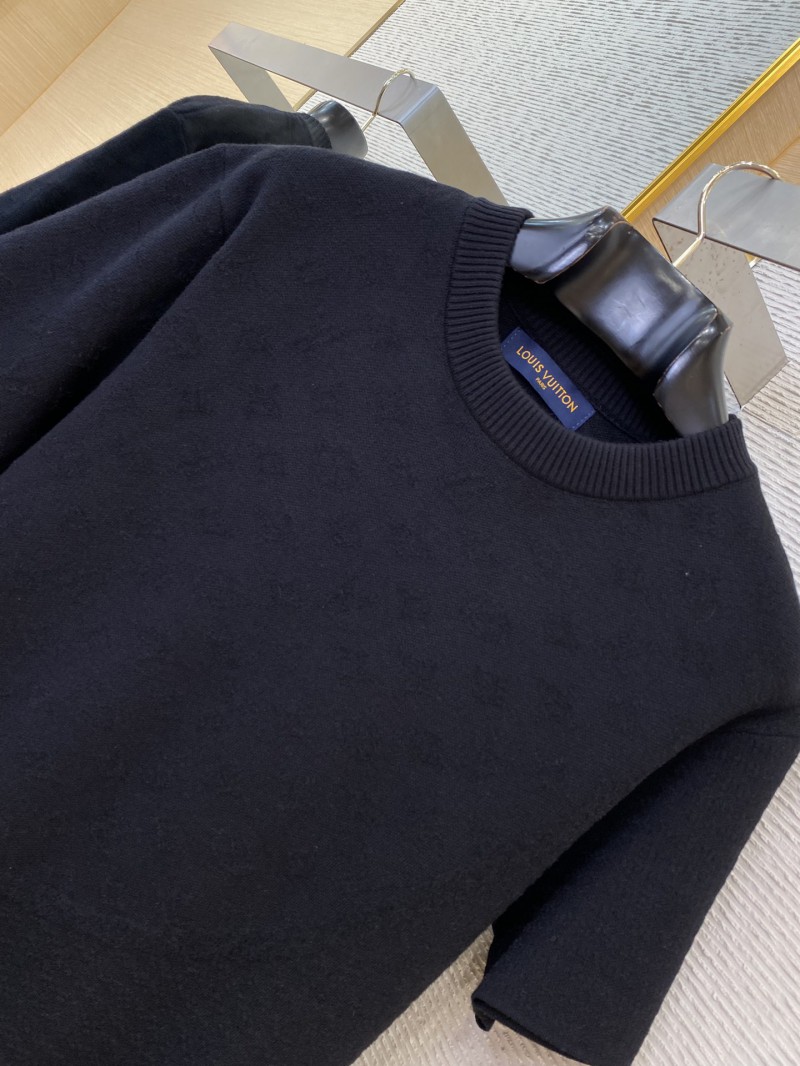 LV Jacquard Short Sleeve T-Shirt 6