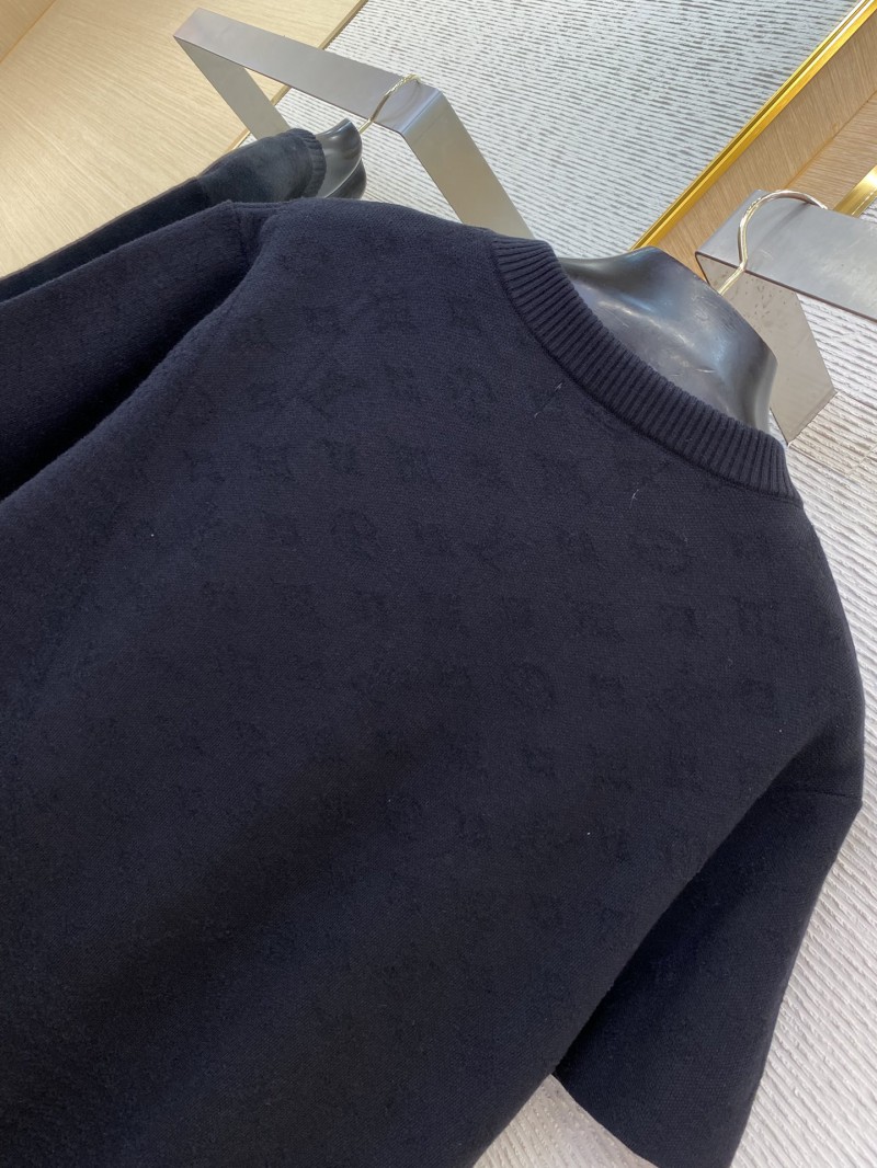 LV Jacquard Short Sleeve T-Shirt 8