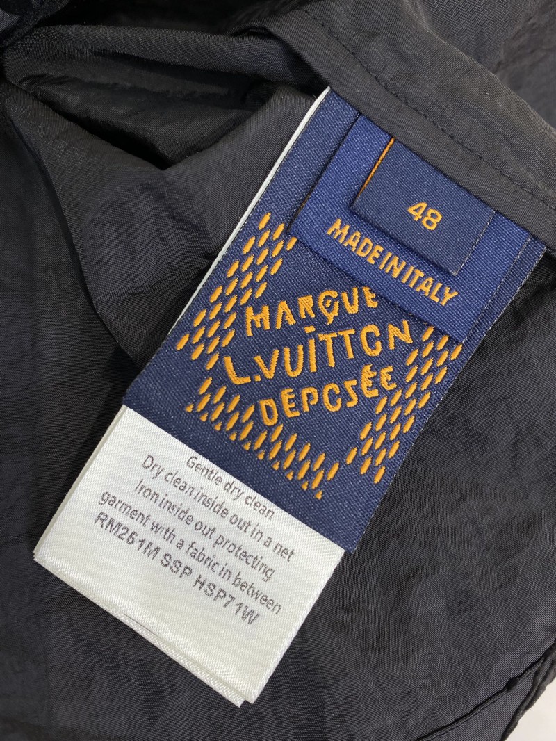 LV full print flocked shorts 8
