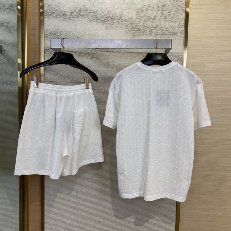 LV logo jacquard short sleeve 1