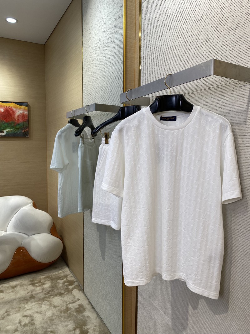 LV logo jacquard short sleeve 2
