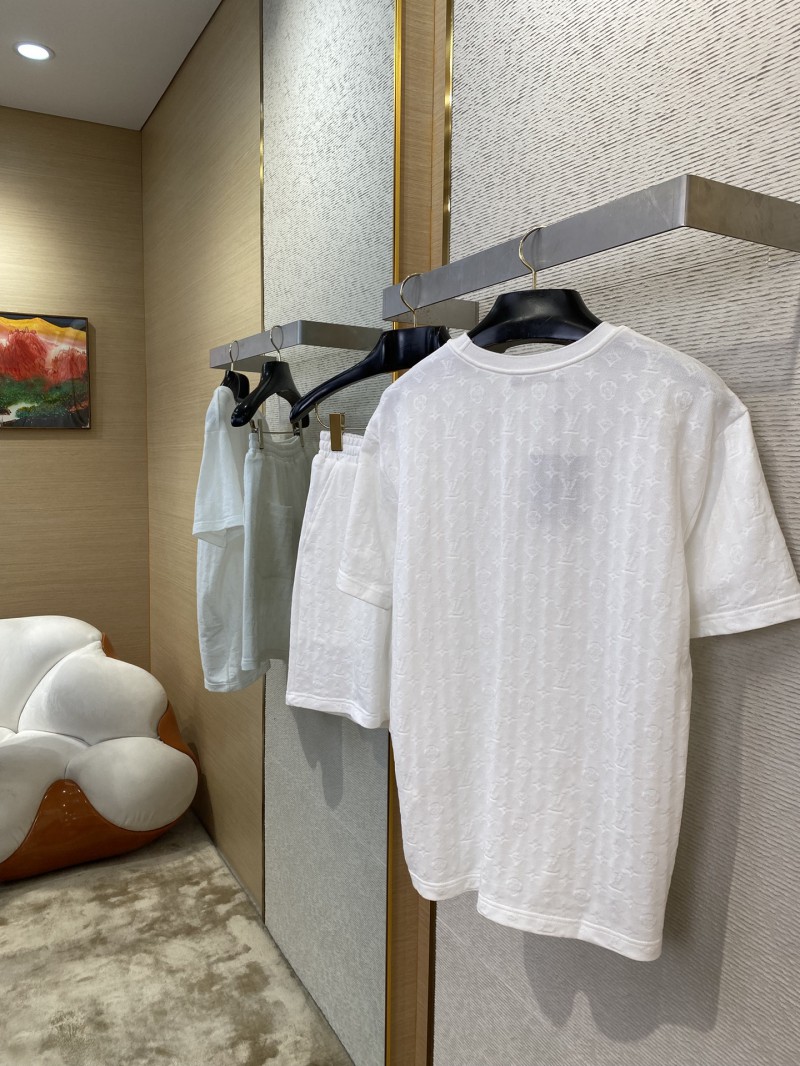 LV logo jacquard short sleeve 3