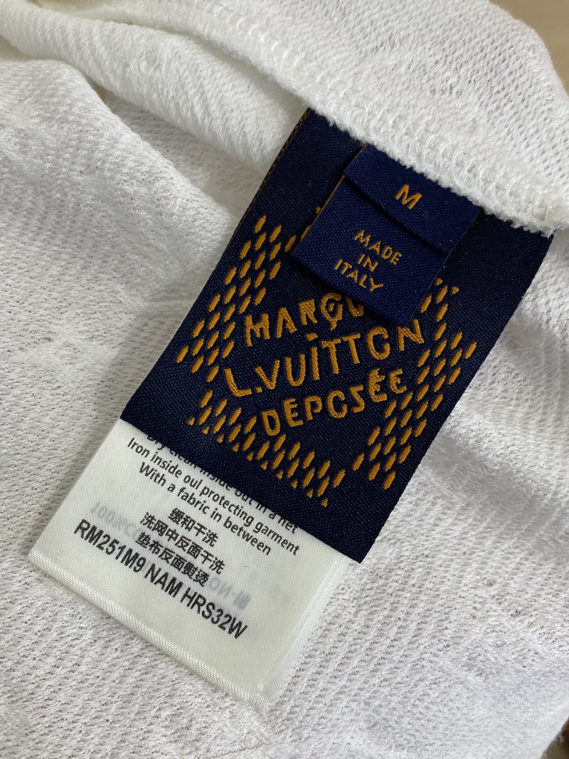 LV logo jacquard short sleeve 8