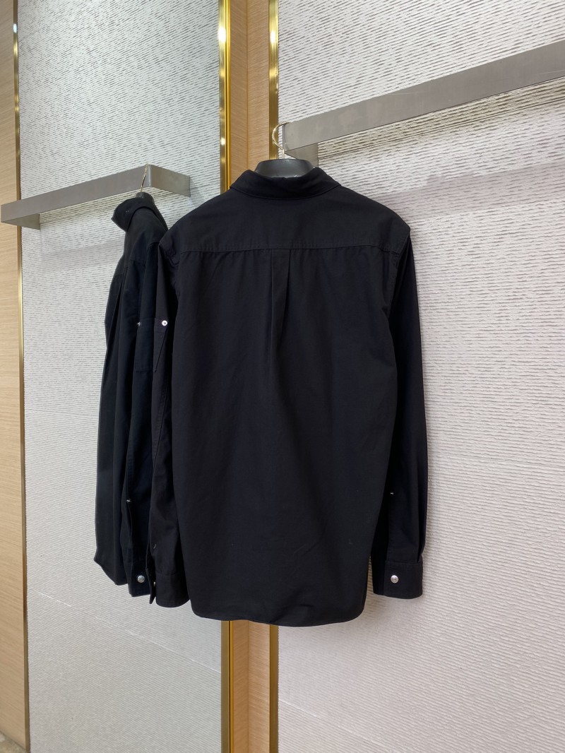 Dior Logo Embroidered Denim Jacket Jacket 5