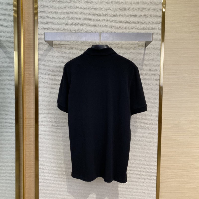 Fendi FF Gold Logo Polo Shirt 1