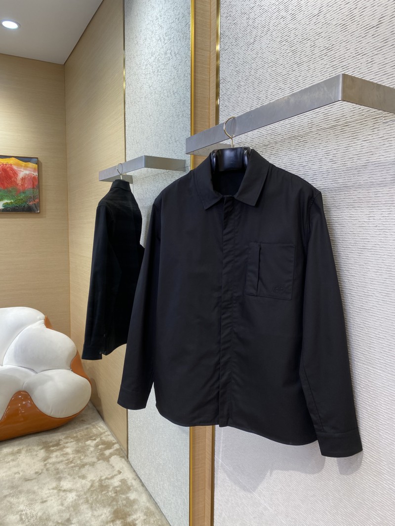 Dior Logo Embroidered Jacket Coat 2