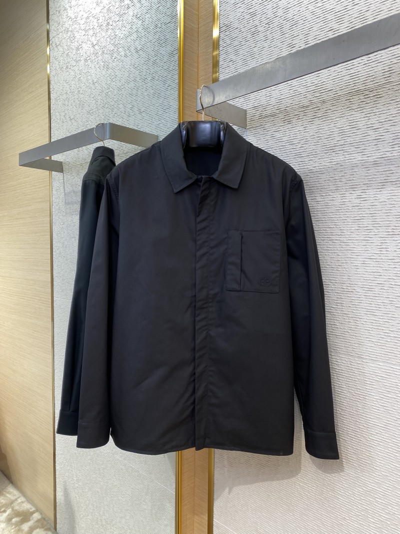 Dior Logo Embroidered Jacket Coat 4