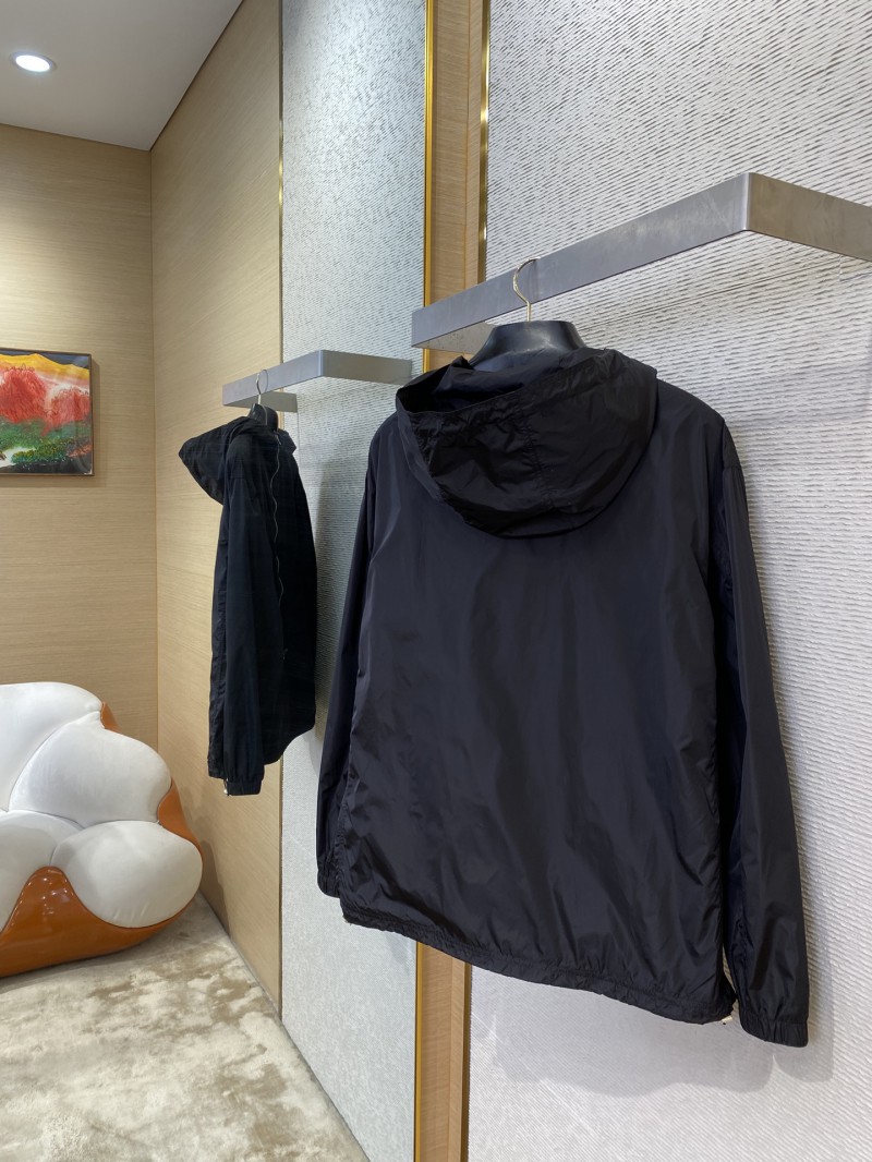 Prada Hooded Nylon Jacket Coat 3