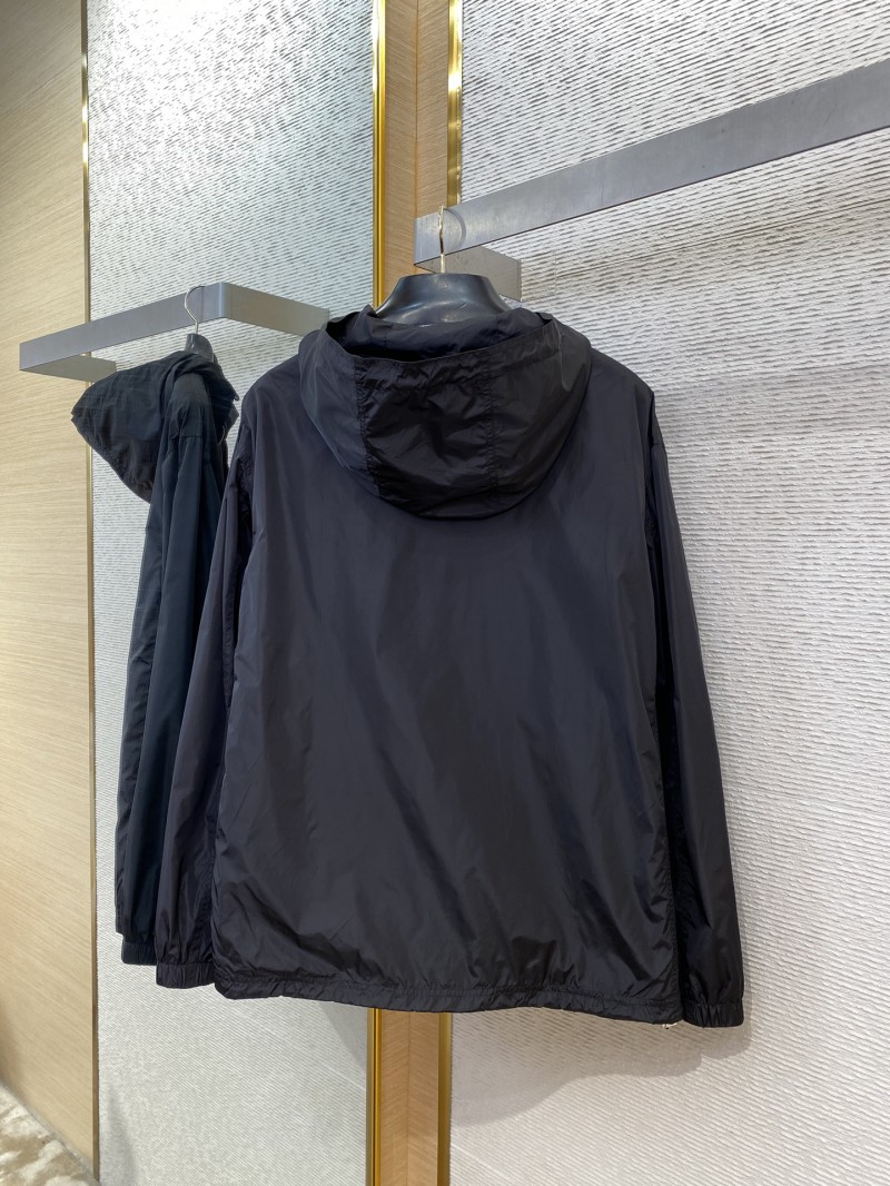 Prada Hooded Nylon Jacket Coat 6