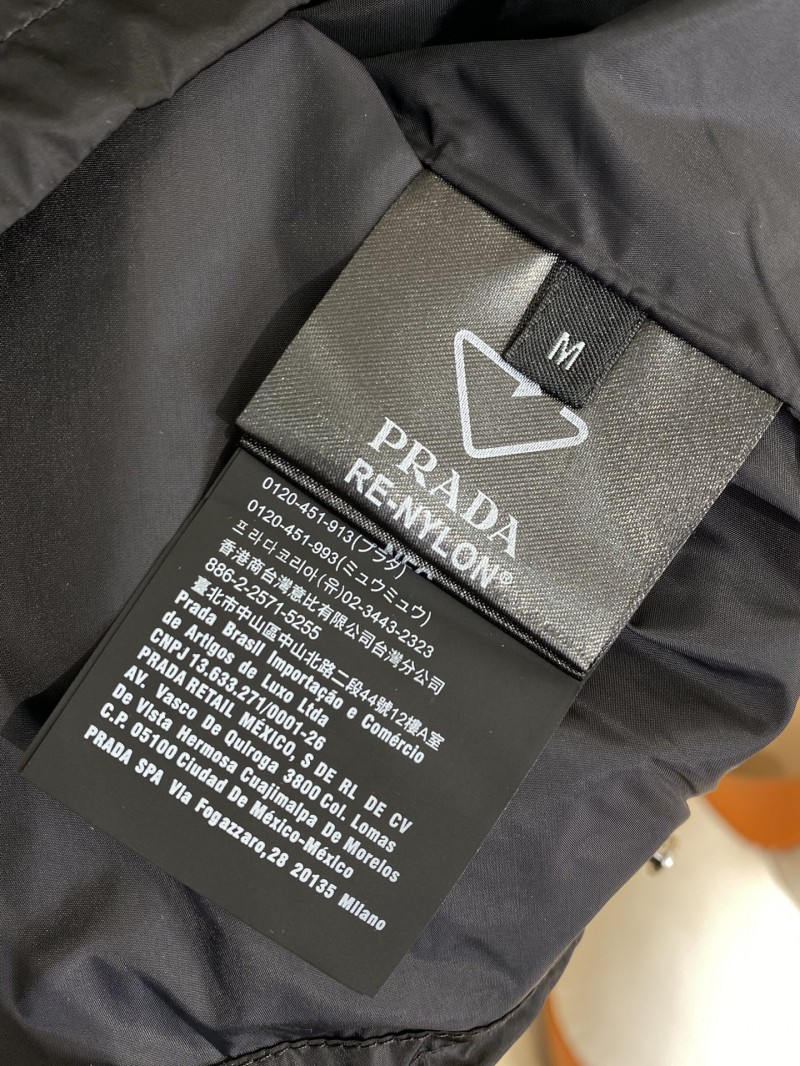 Prada Hooded Nylon Jacket Coat 8