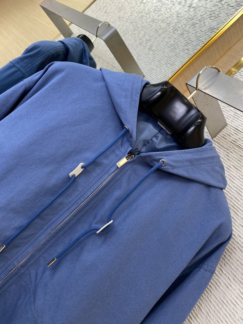 Dior Embroidered Zip Hooded Jacket 5