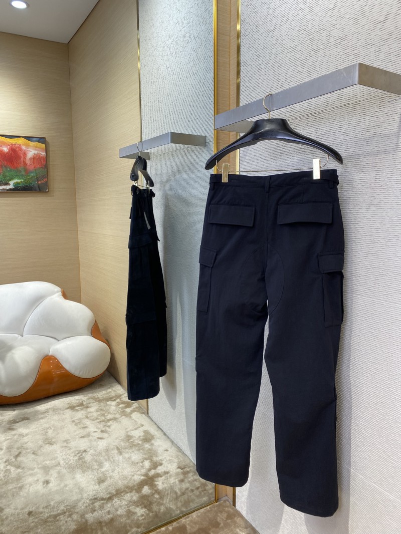 Balenciaga Logo Embroidered Work Trousers 3