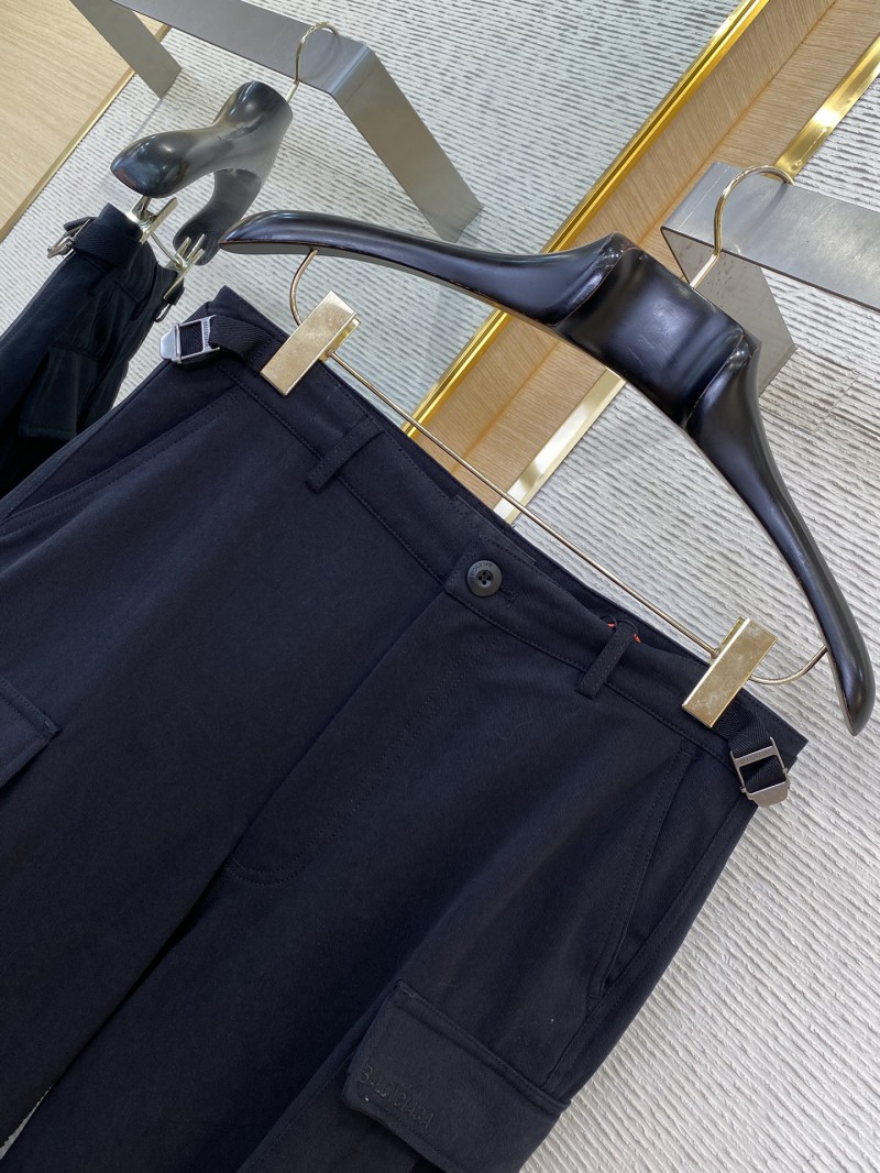 Balenciaga Logo Embroidered Work Trousers 5