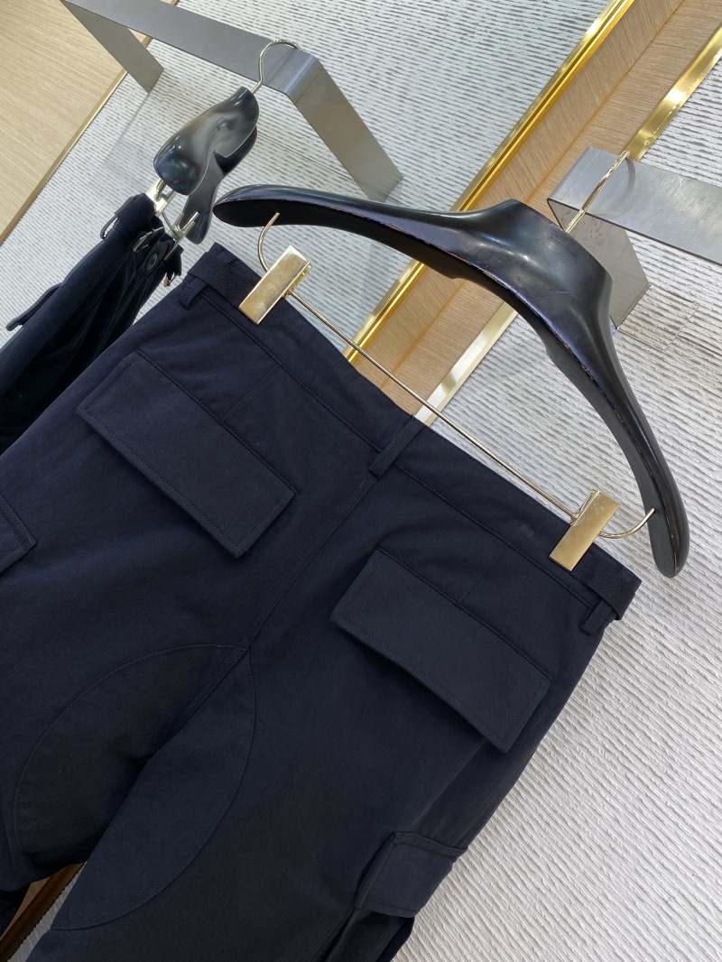 Balenciaga Logo Embroidered Work Trousers 7
