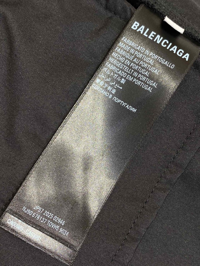 Balenciaga Logo Embroidered Work Trousers 8