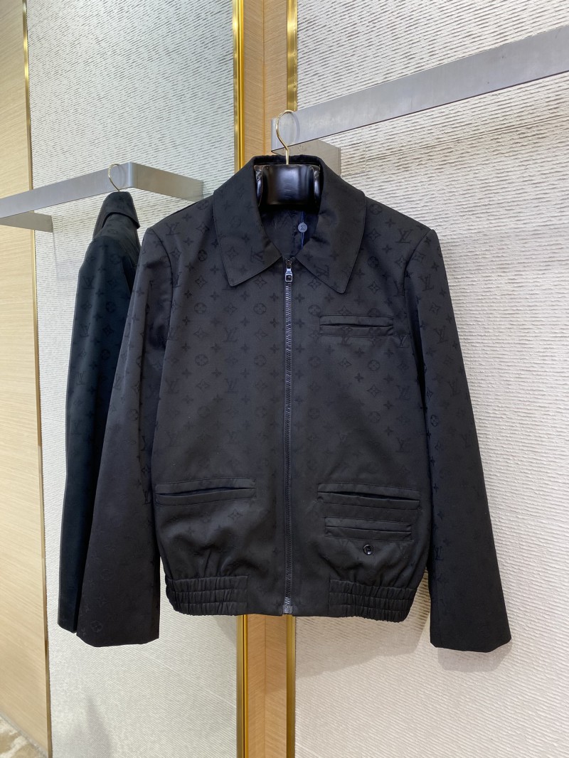 LV Corseted Jacquard Jacket Coat 4