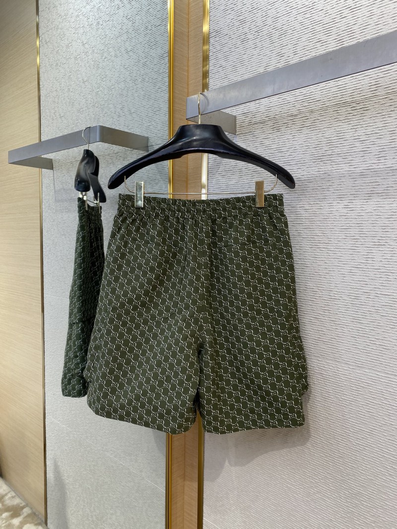 Gucci Jacquard Drawstring Casual Shorts 6