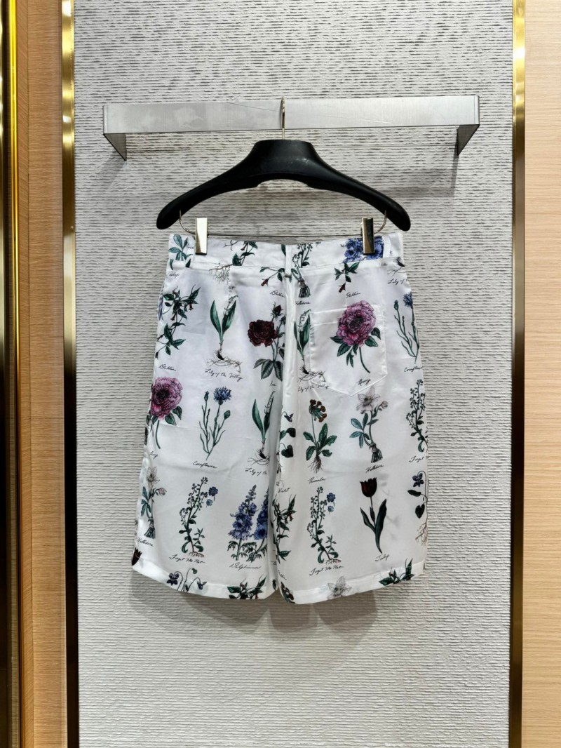 Dior Floral Shorts 1