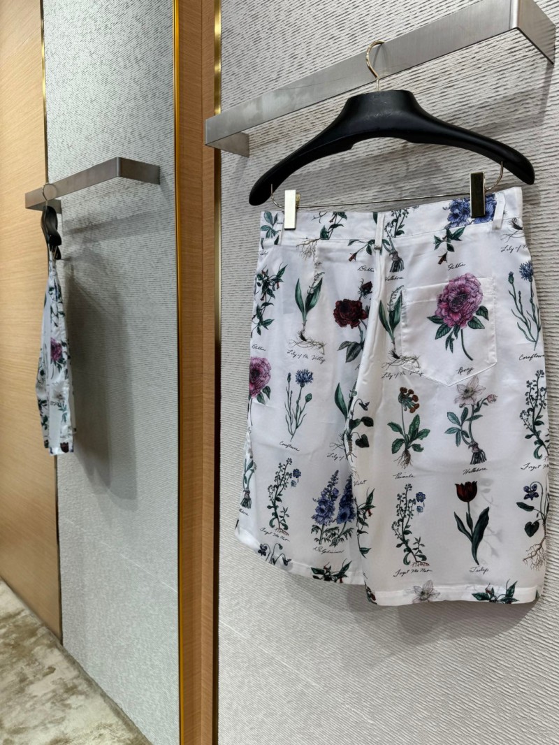 Dior Floral Shorts 7