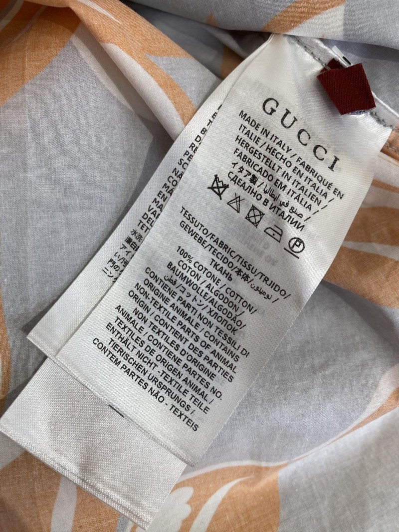 Gucci Floral Print Short Sleeve Shirt 8