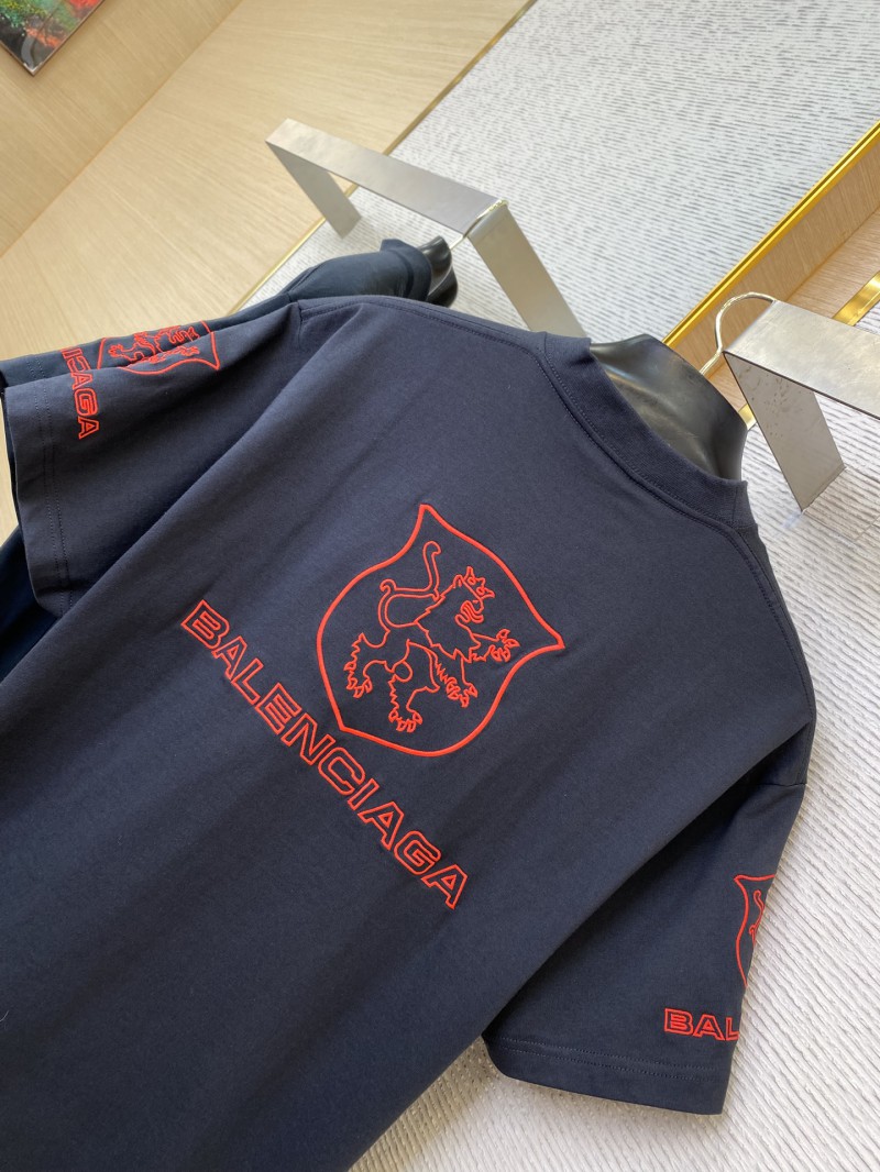 Balenciaga Manchester United Embroidered Short Sleeve 7