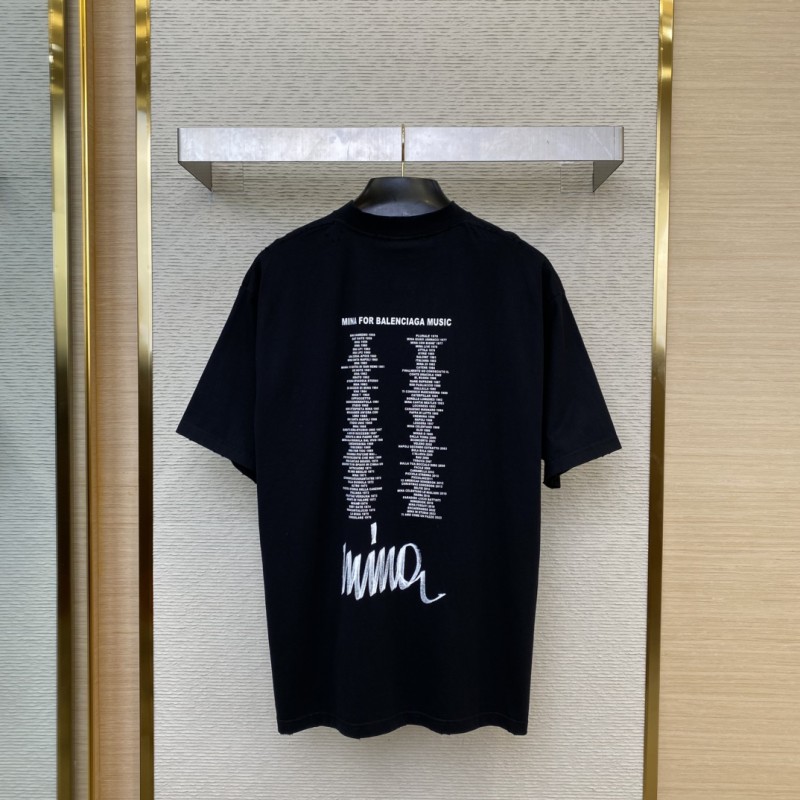 Balenciaga co-branded mia direct spray short sleeve 1
