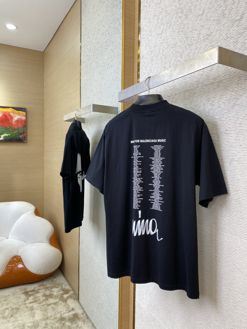 Balenciaga co-branded mia direct spray short sleeve 3