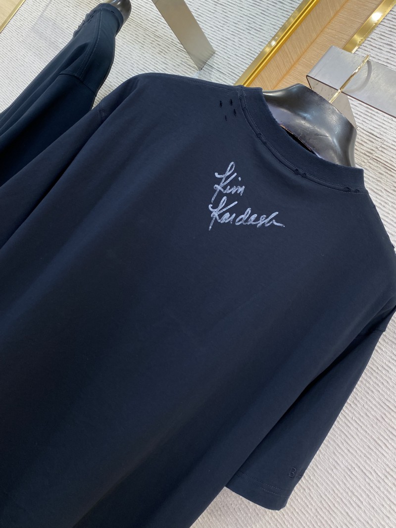 Balenciaga Kardashian Portrait Short Sleeve T-Shirt 7