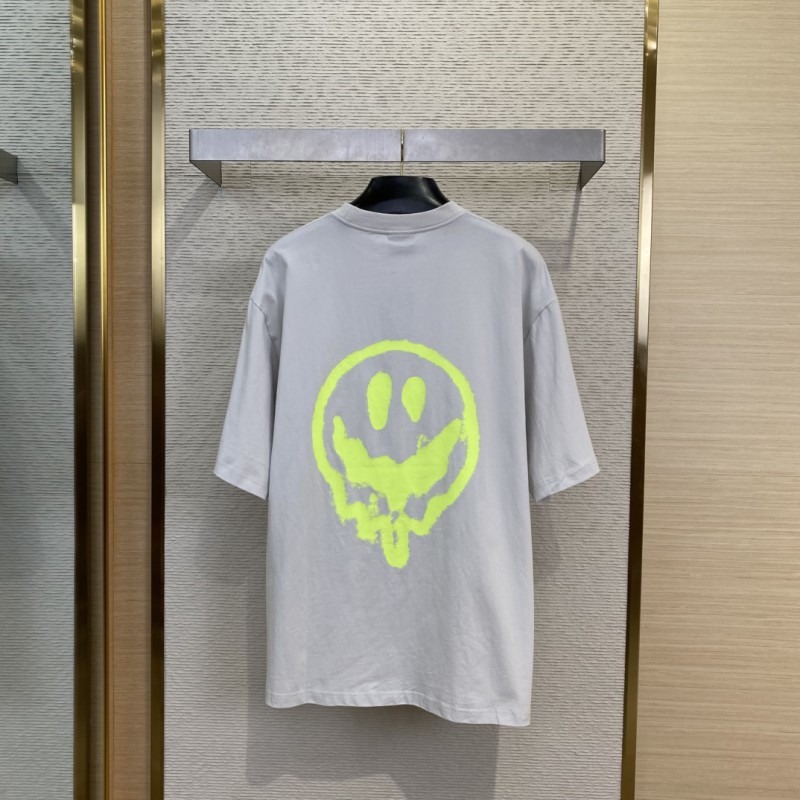 Balenciaga Alien Fluorescent Short Sleeve T-Shirt 1
