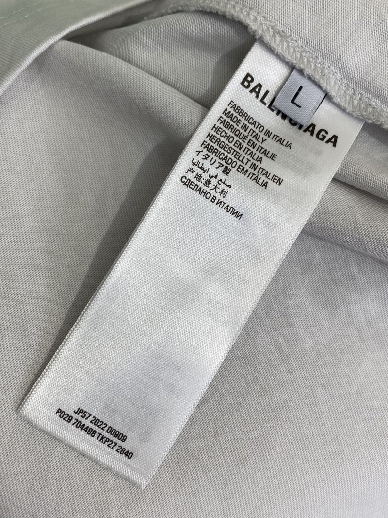 Balenciaga Alien Fluorescent Short Sleeve T-Shirt 8