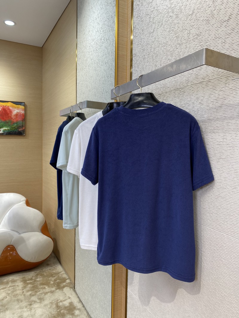 Prada Triangle Label Towel Short Sleeve T-Shirt Blue 3