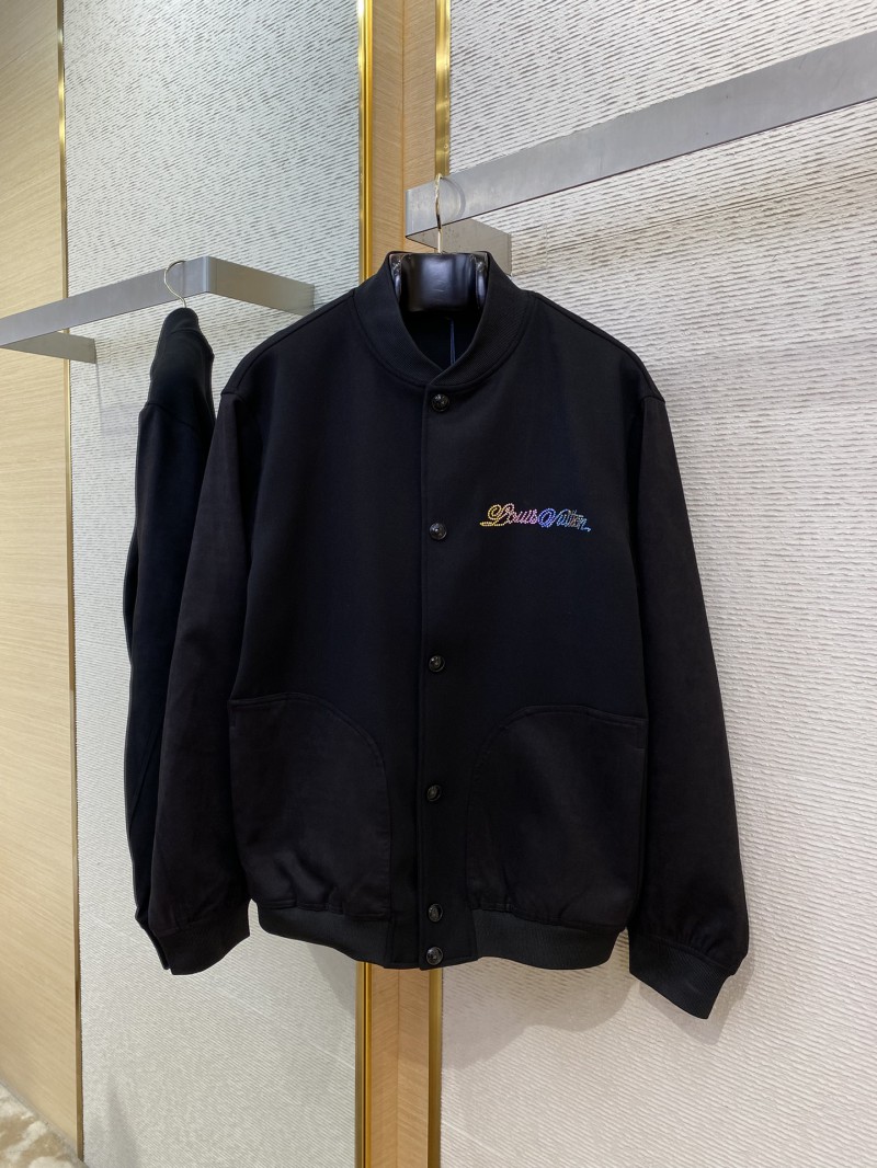 LV Sheep Wool Jacket with Colourful Diamonds and Embroidery 4
