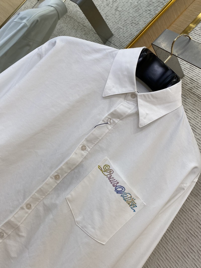 LV Pocket Colourful Monogrammed Lapel Shirt 5