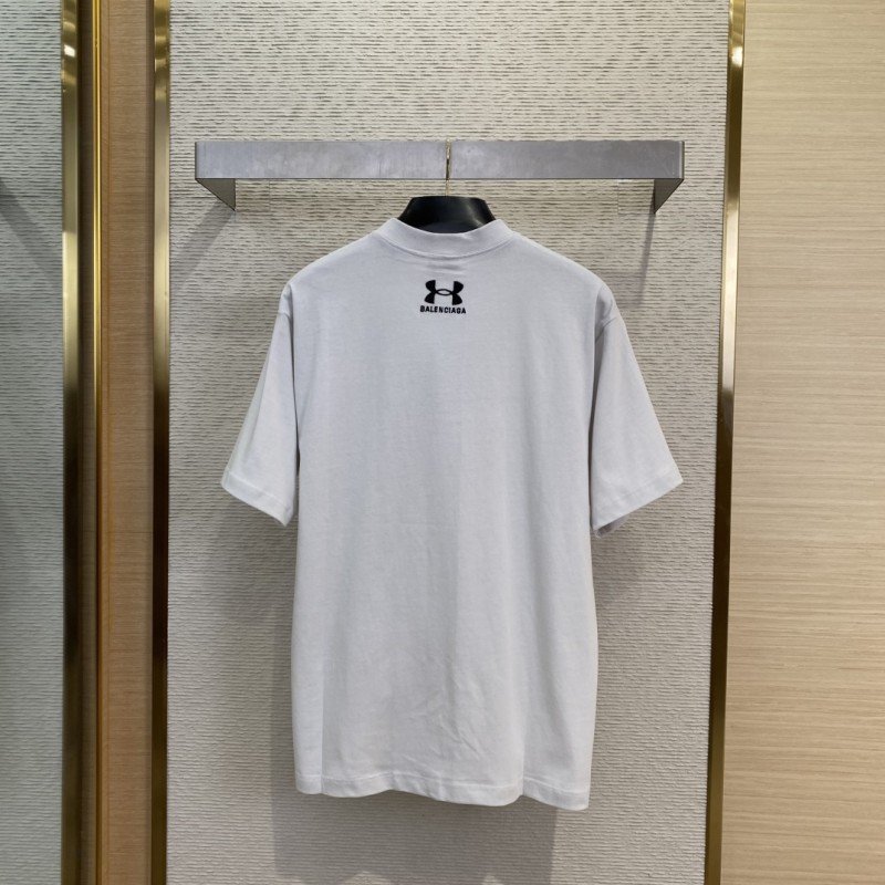 Balenciaga Co-Embroidered Short Sleeve T-Shirt 1
