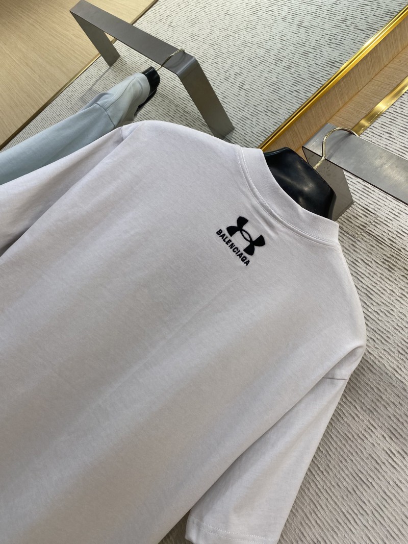 Balenciaga Co-Embroidered Short Sleeve T-Shirt 7