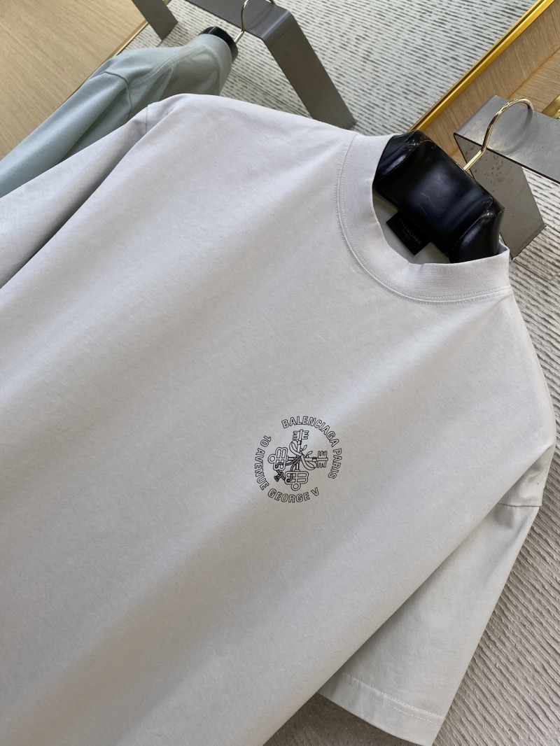 Balenciaga Printed Short Sleeve T-Shirt 5