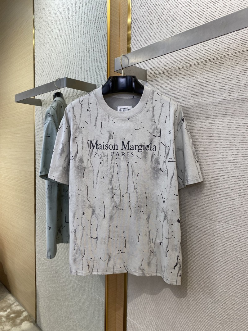 Maison Margiela Clashing Burnout Print Reversible Short Sleeve T-Shirt White 4