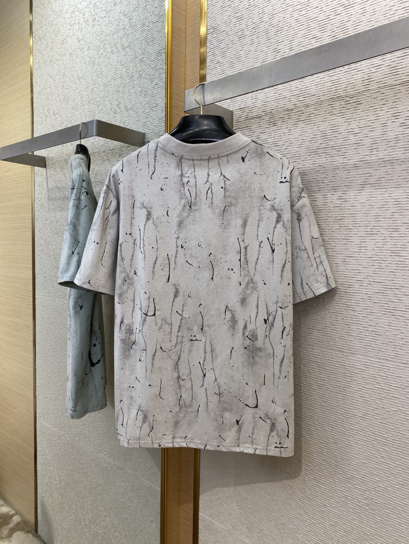 Maison Margiela Clashing Burnout Print Reversible Short Sleeve T-Shirt White 6