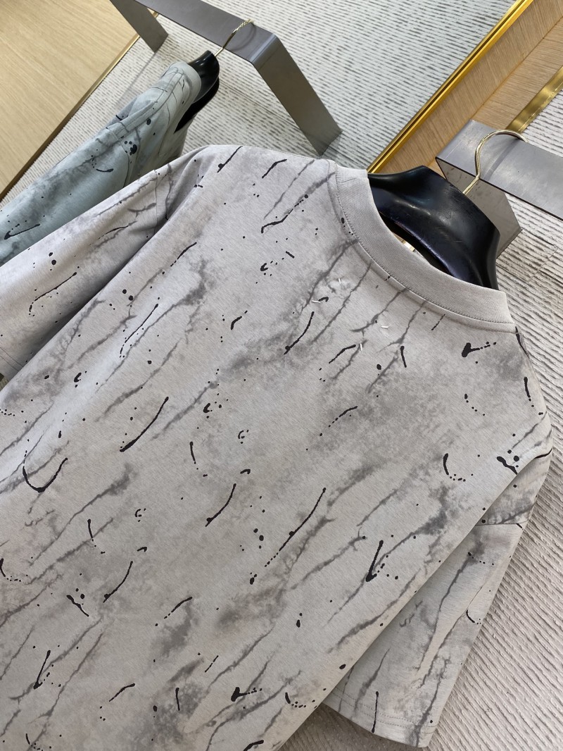 Maison Margiela Clashing Burnout Print Reversible Short Sleeve T-Shirt White 7