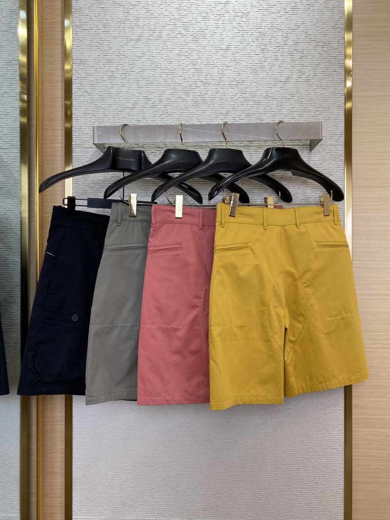Dior ?? stone island co-branded shorts yellow 1