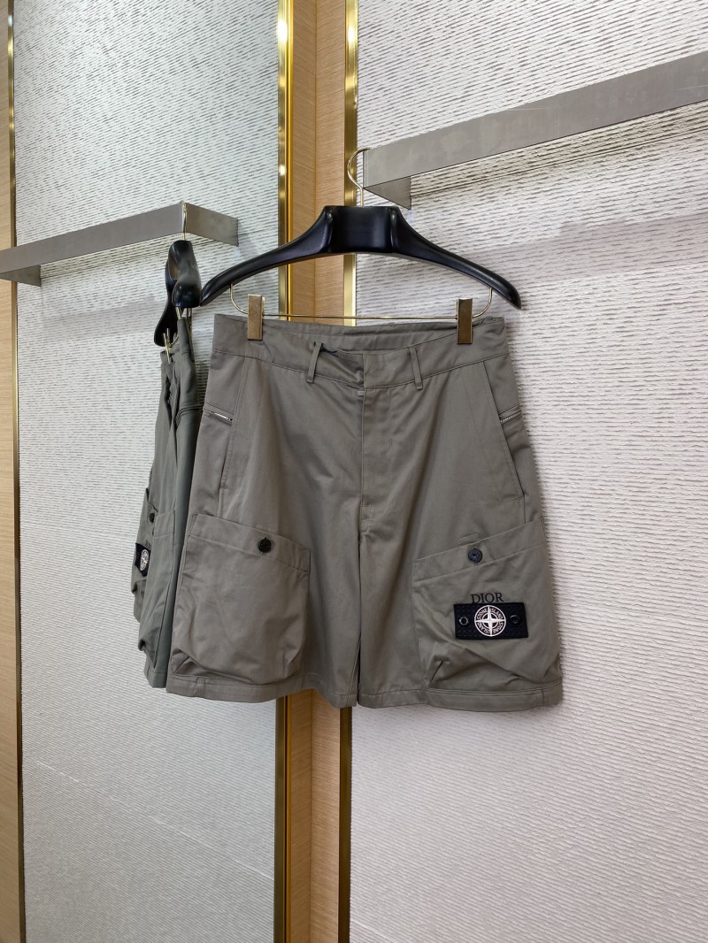 Dior ?? stone island co-branded shorts grey 4