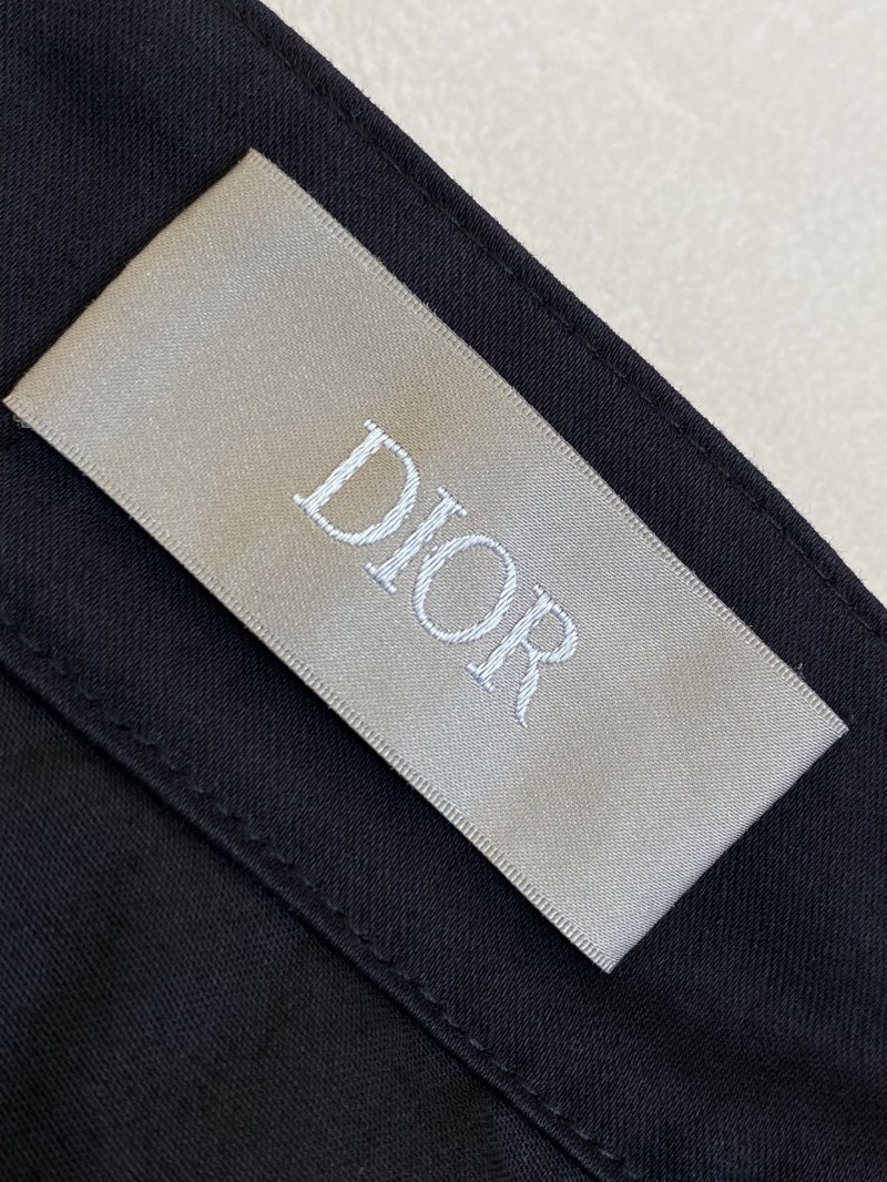 Dior ?? stone island co-branded shorts yellow 8