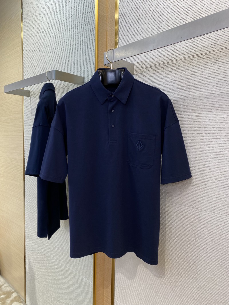 Dior Patch Pocket CD Diamond Embroidered Polo Shirt 4